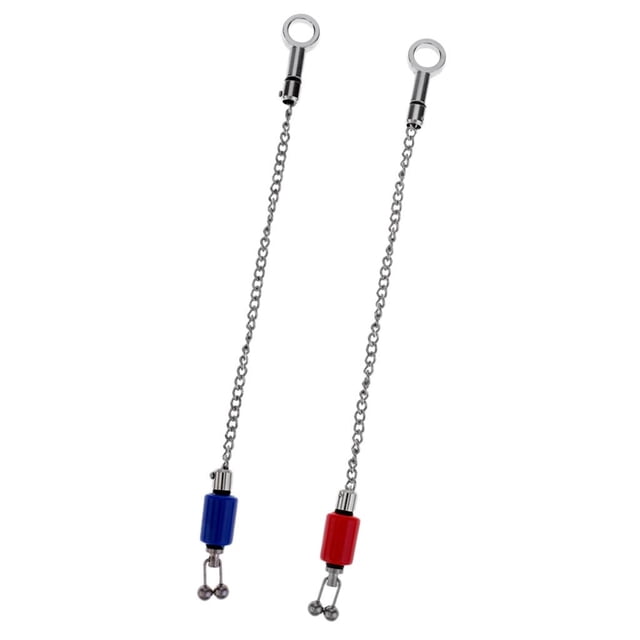 Indicador Cadenas material acero inoxidable de línea fina Herramientas de shamjiam Alarma de pesca Wiggler