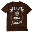 thumbnail image 1 of Tstars Mens Gifts for Dad Father's Day Shirts Papa the One the Only the Legend Shirt Gift for Father Dad Cool Best Gift for Dad Men T Shirt, 1 of 8