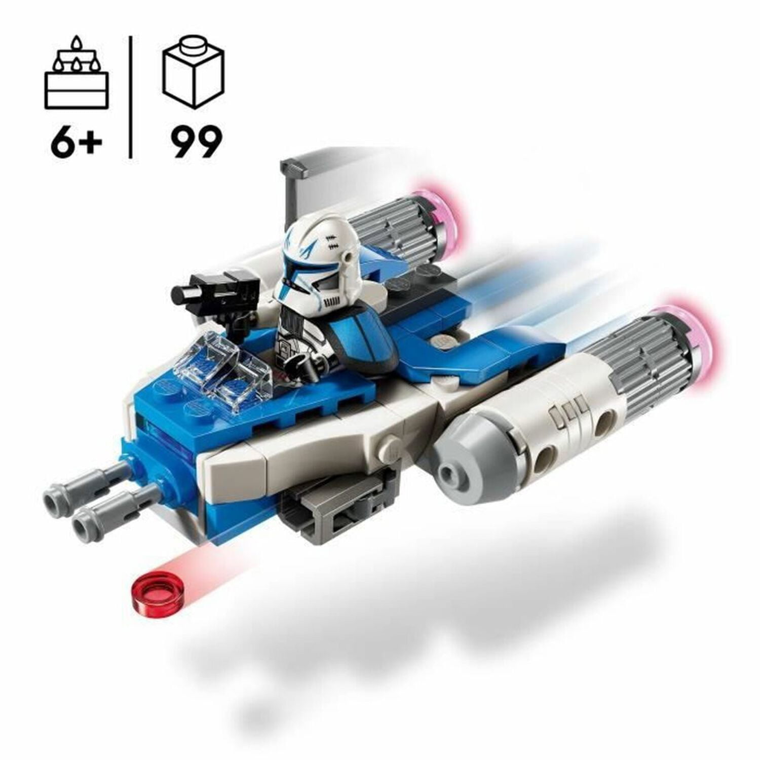 (2 pack) Lego Star Wars Captain Rex Y-Wing Microfighter 75391