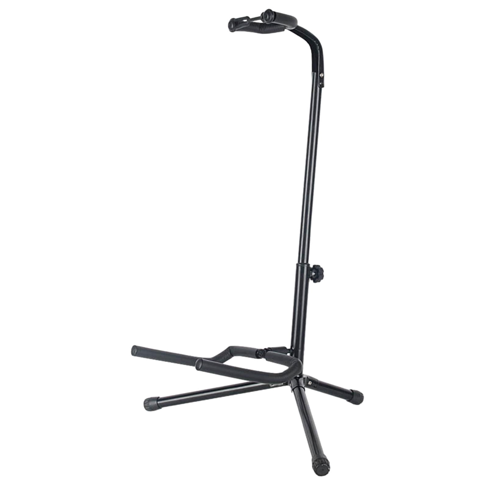 LeeQinersw Guitar Stand Floor Adjustable 22.44-31.50inch Metal Universal Folding Thick Bass