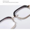 thumbnail image 6 of LANFENG Natural Crystal Stone Reading Glasses For Men Women Fashion  Computer Readers Clear Real Glass Lenses, 6 of 8