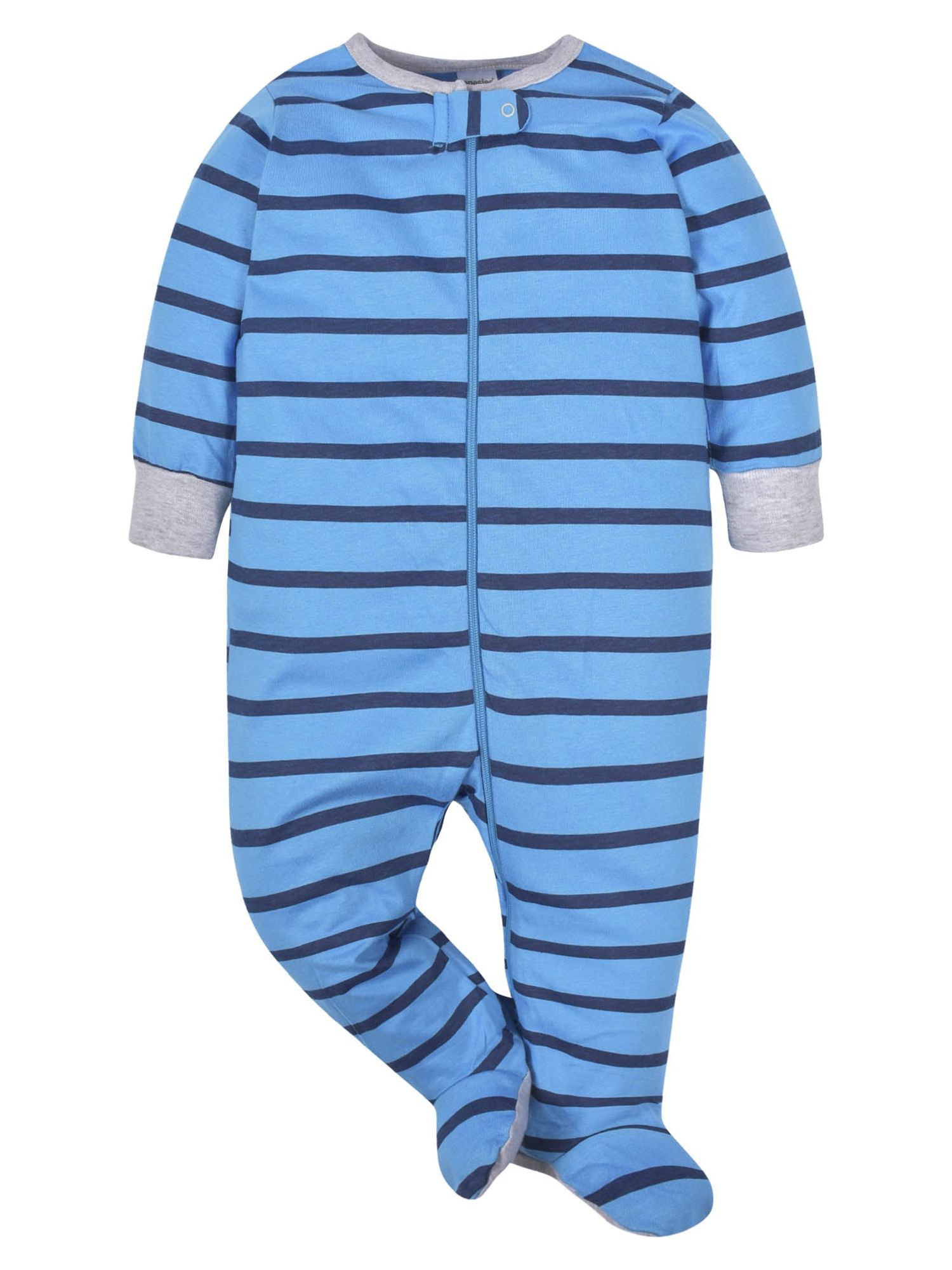 Onesies Brand Baby Boy Sleep 'n Plays Footed Pajamas, 4-Pack (Newborn - 6/9M) - image 5 of 8
