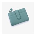 thumbnail image 3 of Cartera delgada de cuero JAMW con bloqueo RFID para mujer Verde, 3 of 5