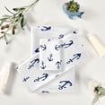 thumbnail image 6 of Coolnut Towel Set of 3, Cute Sea Anchor 1 Bath Towel, 1 Towel, 1 Small Square Towel, Strong Soft and Compact Absorbent Yoga Gym Hotel Excellent Choice. Washcloth Gift, 6 of 7