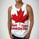 thumbnail image 1 of Camiseta sin mangas de cuello redondo para hombre, ropa de ocio, fitness, para el hogar, pijama, camiseta con estampado a color, blusa deportiva de poliéster para hombre, 1 of 5