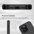 thumbnail image 6 of for iPhone 15 Pro Case with Card Holder Heavy Duty Dual Layer Shockproof iPhone 15 Pro Wallet Case Hidden Card Slot Slim Phone Case for iPhone 15 Pro for Women&Men(Black), 6 of 14