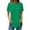 Green, variant on 2025 Womens Short Sleeve Shirts Casual Summer Crew Neck T Shirts Basic Tees Blouses Tunic Tops to Wear with Leggings