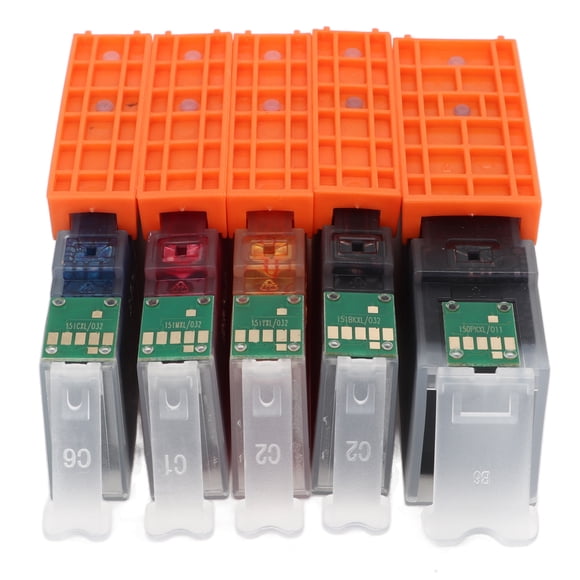High Capacity Ink Set, Clear and Long Lasting Printing, Wide Application for PIXMA MG5410, MG5510, MG5610, with Output and Accurate