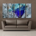 thumbnail image 3 of Ready2HangArt Painted Petals LX Canvas Wall Art - 5 pc. Set, 3 of 3