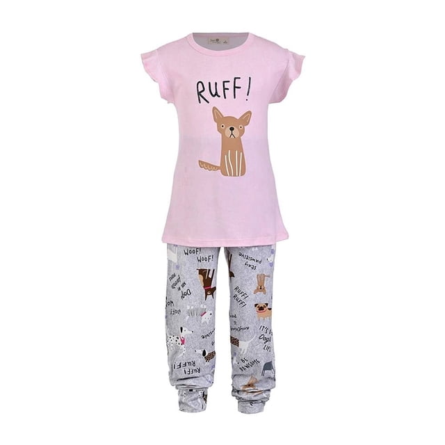 Pijama Pantalón Secret Treasures Talla 6 Chifón Combinada Rosa