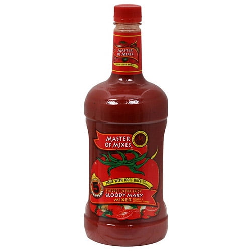 Master of Mixes Cocktail Mixer, 5 Pepper Bloody Mary, 59.2 Fl Oz, 6 Count by Generic