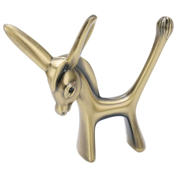 Ring Holder Statue Cute Animal Ring Holder Art Decoration Jewelry Holder Ring Organizer Display Stand For Holding Small Jewelries