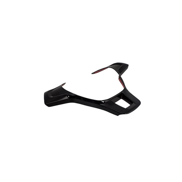 Riwesomey Cubierta de dirección exquisita buena decoración vehículo Paster de moda Auto operación Simple suministros de coche pegatina autoadhesiva Automoción decorativa y accesorios Negro Riwesomey VI016229-01