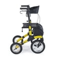 Comodita Tipo All Terrain Rollator Walker with Aluminum Wheels, Double