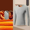 thumbnail image 6 of TrdSipl Sherpa Lined Crewneck Sweatshirts Mens Warm Heavyweight Fleece Pullovers 2025 Fall Thicken Thermal Underwear Light Gray 3XL, 6 of 8