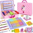 thumbnail image 1 of Kit Nicella para hacer pulseras Friendship, 400 unidades, para niñas de 6 a 12 años, 1 of 9