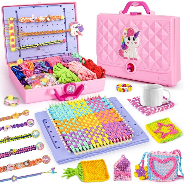 Kit Nicella para hacer pulseras Friendship, 400 unidades, para niñas de 6 a 12 años