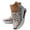 Silver, variant on Women's Mesh Sneakers Floral Embroidery Breathable Slip on Platform Walking Shoes Outdoor Travel Sports Dressy Shoe Black 7