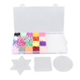thumbnail image 4 of Kit de fusibles de cuentas de 20 colores, 2,6mm, colores mezclados educativos, fusible de cuentas DIY, juguete artesanal artístico para niños, 4 of 9