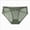 Green, variant on Women's Sexy Lace Panties Cheeky Underwear Mid Rise Briefs Bow Mesh Breathable Everyday Underpants Lingerie (Yellow,L)