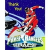 Power Rangers Vintage 1998 'Space' Thank You Notes w/ Envelopes (8ct)