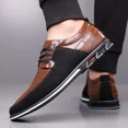 thumbnail image 5 of Mens Dress Shoes Casual Business Oxford Derby Orthopedic Leather Shoes Simple Lace-up Walk Loafers Flats Shoes for Men, 5 of 8