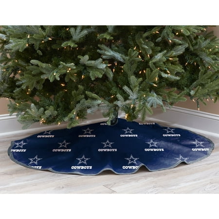 Blue Dallas Cowboys Micro Plush Christmas Tree