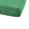 thumbnail image 6 of Jordan Manufacturing 72" x 22" Harlow Dill Green Crosshatch Rectangular Outdoor Chaise Lounge Cushion with Ties and Hanger Loop, 6 of 9