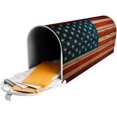 thumbnail image 5 of American Flag Mailbox Covers, Magnetic Post Box Cover Wraps Large Size 25.5x21 in for Garden Yard Décor, 5 of 6