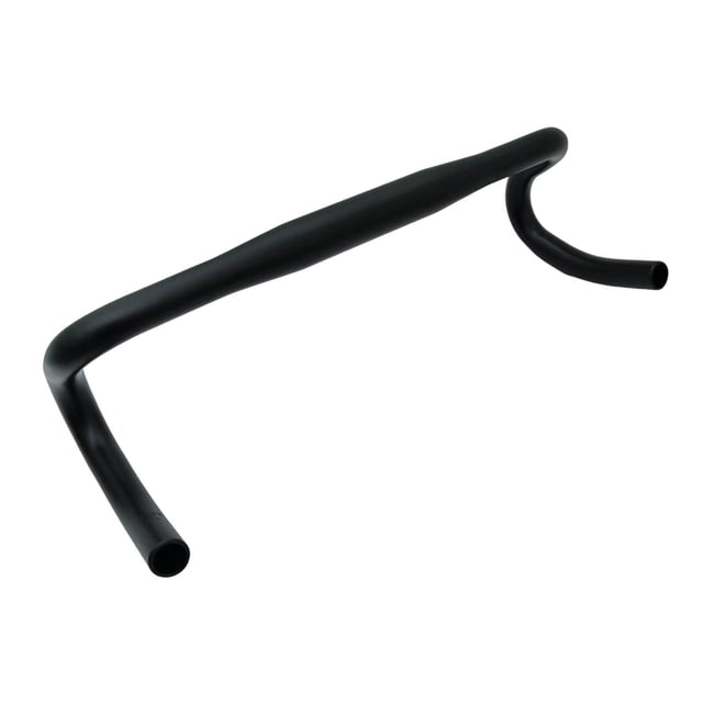 Manillar de bicicleta de carretera curvo de aluminio para ciclismo, accesorio de aleación de aluminio, resistente, de alto rendimiento, pieza de Negro