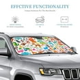 thumbnail image 3 of Bingfone Animals Car Windshield Sunshade,Sun Foldable Sun Shield Sun Visor For Car - Medium, 3 of 8