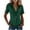 Army Green, variant on Women's Suede Fringe Shirt, Short Sleeve Button Down Western Top, V Neck Tassel Slim Fit Blouse for Summer Festival