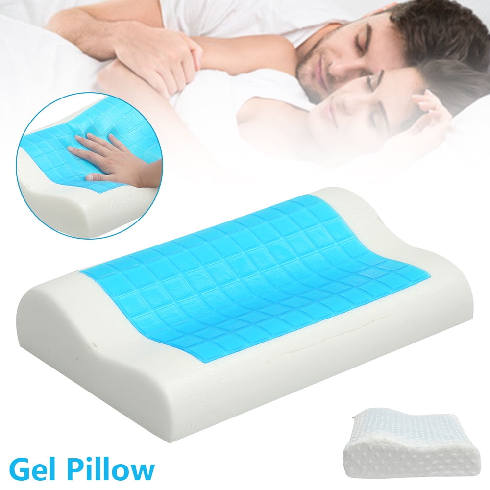 Memory Foam Pillow Orthopaedic Bedroom Sleep Head Neck Back Support Home Contour 