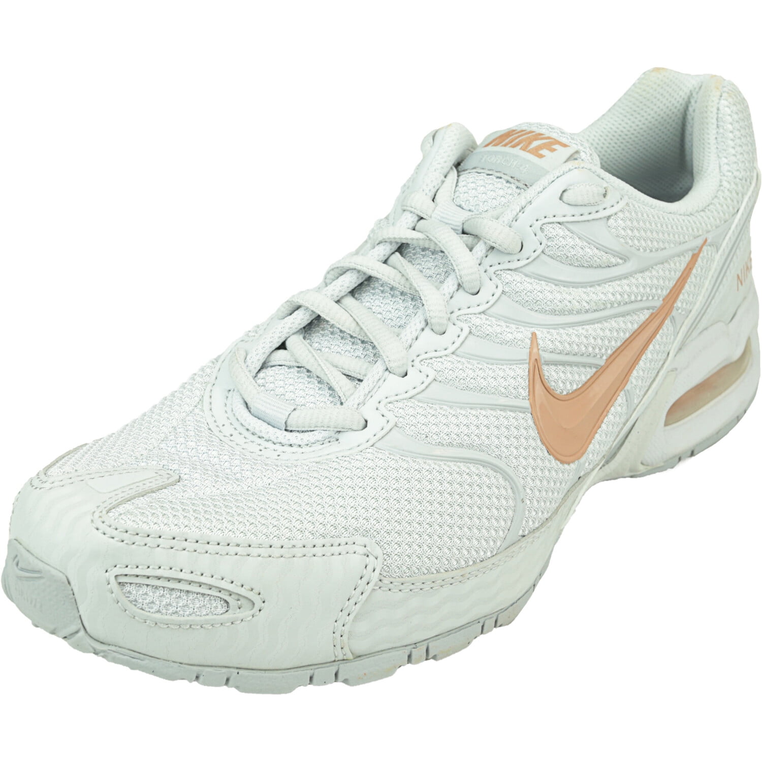 Nike - Nike Women's Air Max Torch 4 Pure Platinum / Metallic Rose Gold Wolf Grey Low Top Mesh