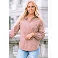 thumbnail image 5 of Redhotype Chic Long-Sleeve Half Zip Sweatshirt - Apricot Vibe, 5 of 8