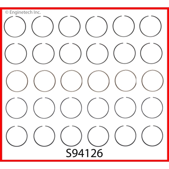 RINGS TOY 4.0L 3955 DOHC