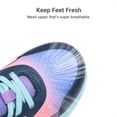 thumbnail image 3 of DREAM PAIRS Kids' Lightweight Athletic Sneakers Breathable Mesh Running Shoes with Hook-and-Loop Strap Comfortable Non-Slip Walking Shoes for Boys & Girls, 3 of 5