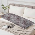 thumbnail image 6 of Red Grey Abstract Body Pillow Cover 20 x 54 Inch Decorative Pillow Cover Vintage Graffiti Distressed Mottled Art Lumbar Pillowcase Seasonal Rectangle Cushion Case for Couch Sofa Bed Living Room, 6 of 9