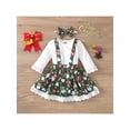 thumbnail image 4 of xiaxaixu Baby Christmas Set Round Neck High Waist Suspender Skirt, 4 of 10