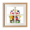 thumbnail image 1 of Canada Emblème National Pays Cadre Mur Table Affichage 4 Ouvertures Image, 1 of 3