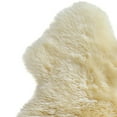 thumbnail image 5 of 2' X 6' X 2' Black Double Sheepskin Area Rug, 5 of 11