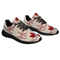 thumbnail image 6 of ChriStas Santa Claus Home Ho Ho Ho Shoes Sneakers Black Size 8.5, 6 of 7
