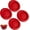 Red, variant on Ware Replacement Lids for - 1 Cup Storage Bowl Covers, BPA Free Plastic Lids for Pyrex 7202, Anchor Hocking (6 Pack, Turquoise Blue Red) - Containers NOT Included