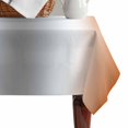 thumbnail image 4 of Orange Grey Table Cloth Waterproof Tablecloths, Gray Farmhouse Modern Rustic Tablecloth Dining Table Cover for Kitchen Party Tabletop Outdoor, Rectangle Tablecloth 60x84 Inch, 4 of 9