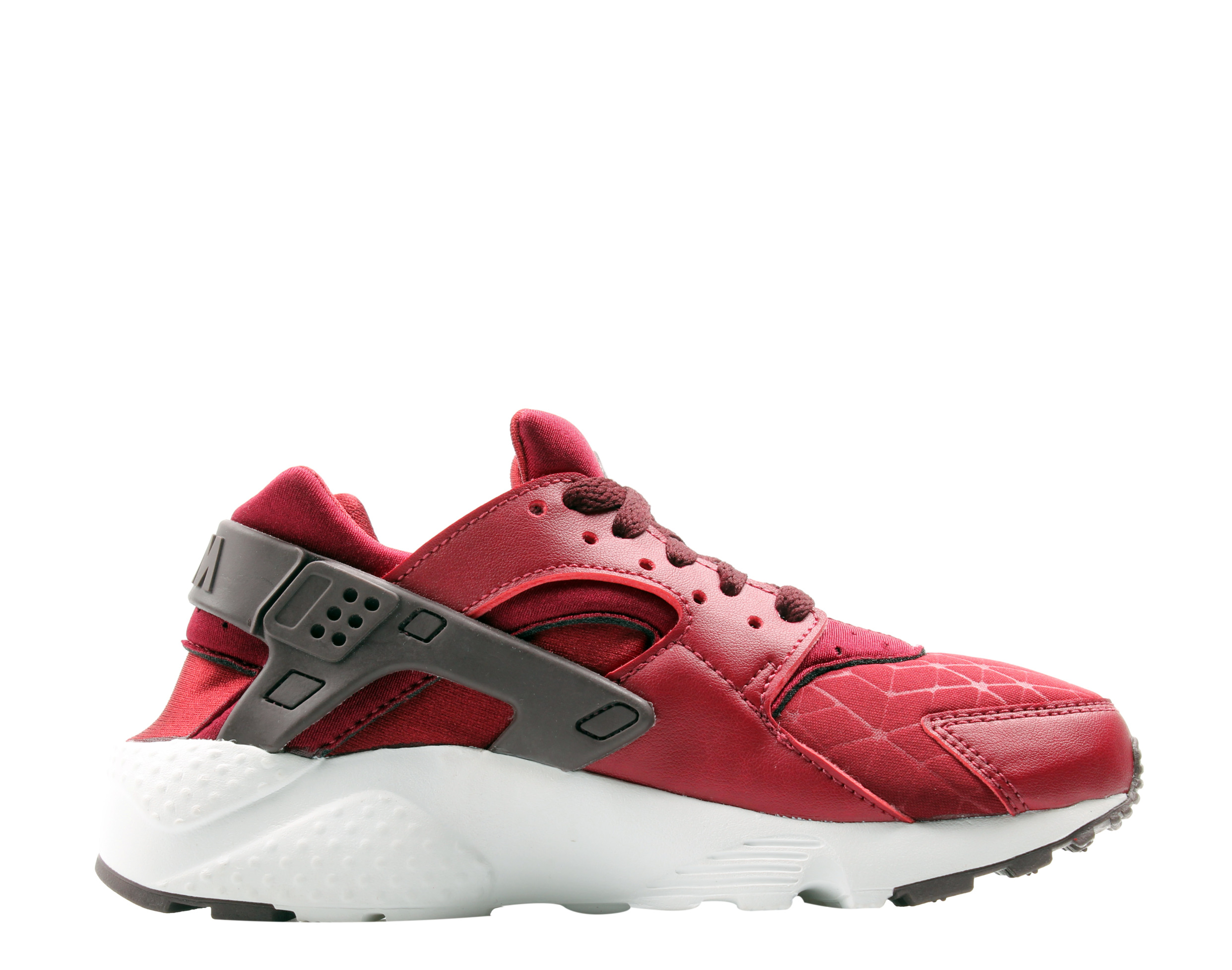 Nike Huarache Run TU (GS) Team Red/Burgundy Big Kids Running Shoes AV3228-600 - image 2 of 6