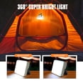 thumbnail image 4 of Eyotto Solar Camping Lantern, Rechargeable 2000mAh Solar Camping Light with Flashlight, Camping Tent Flashlight Lamp with Hook for Outdoor Activities Hiking Climbing Fishing, 4 of 12
