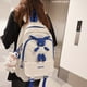 thumbnail image 3 of Kawaii Cute Bunny Decor Mochila, Gran Capacidad Preppy Bolsa Escolar, Mochila Casual Y Libro Para Mujeres Para Viajar, 3 of 4