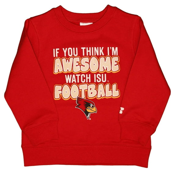 NCAA ISU Illinois State University Toddlers' Crew Neck Fleece