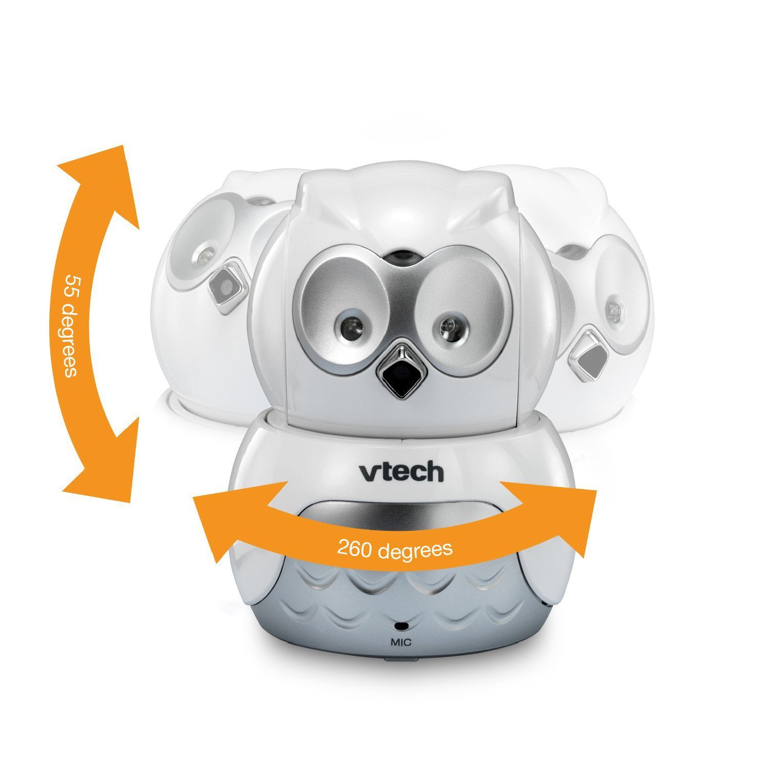 VTech VM344-2 OWL Video Baby Monitor wAutomatic Infrared Night Vision Free Shipp 