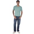 thumbnail image 2 of Remera Lucky Brand Venice Burnout en V, color June Bug, talla XL, 2 of 6